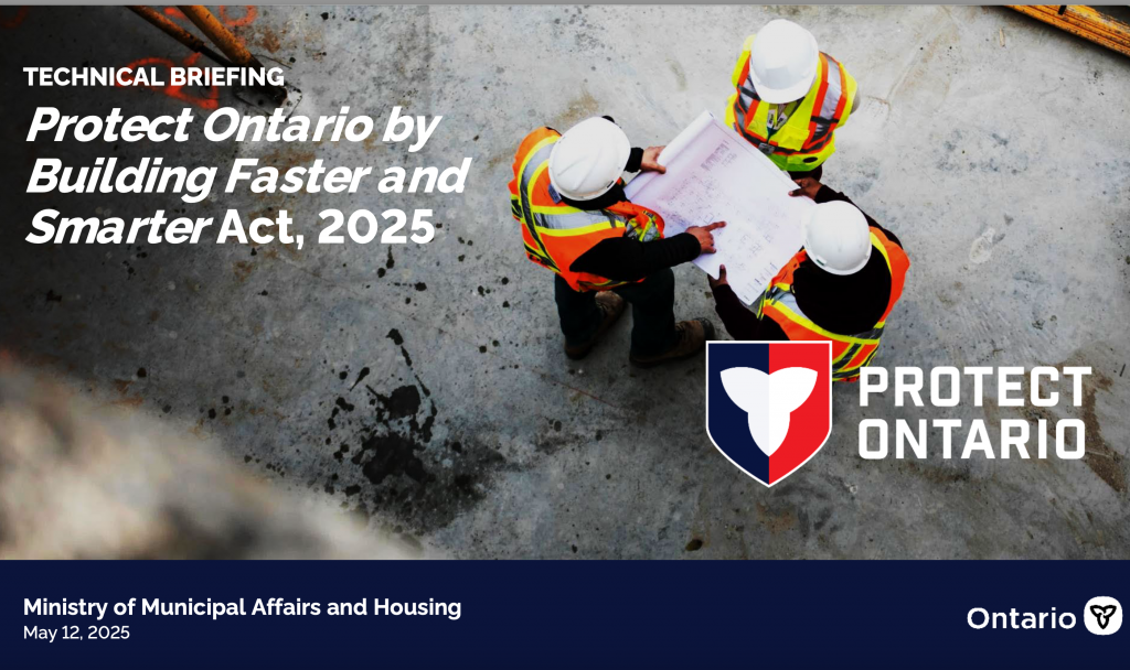 Building Faster and Smarter Act, 2025