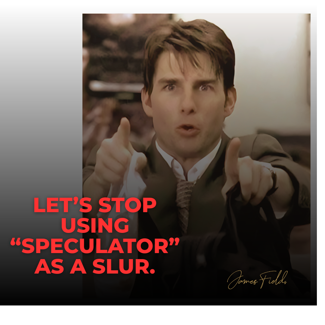 Condo Investor Let’s stop using “speculator” as a slur
